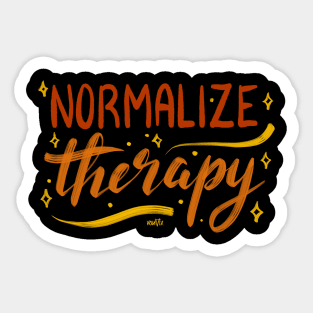 Normalize Therapy Sticker